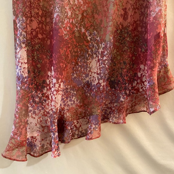 Pretty, Pink Slip-on Ruffled Dress - Picture 2 of 12